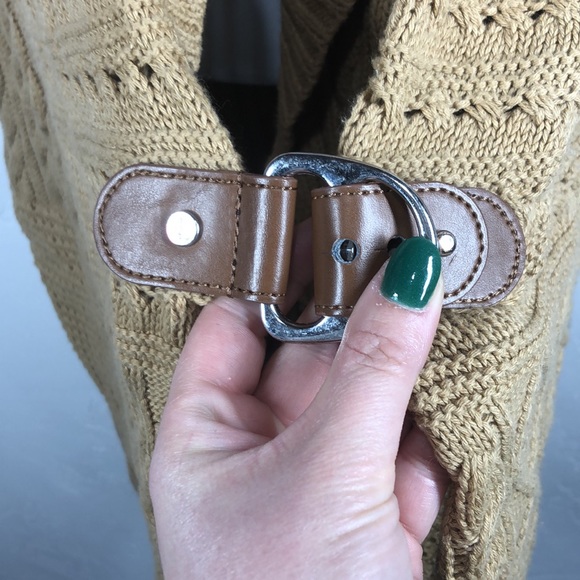 Lauren Ralph Lauren tan sweater vest cardigan size 1X - Picture 4 of 9